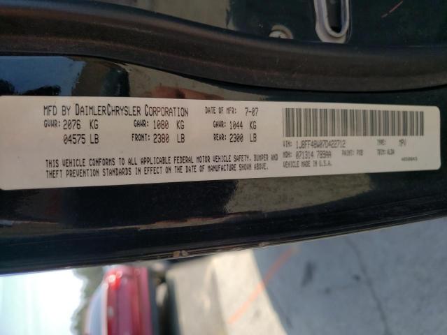 1J8FF48W07D422712 Jeep Patriot Limited
