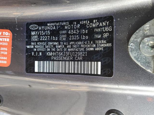 2015 HYUNDAI GENESIS CO - KMHHT6KJ3FU129821