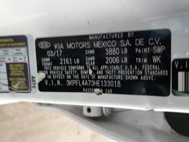 3KPFL4A73HE133018 KIA Forte