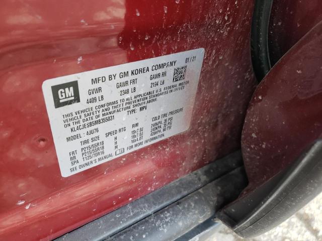 2021 BUICK ENCORE PRE - KL4CJESB5MB355031