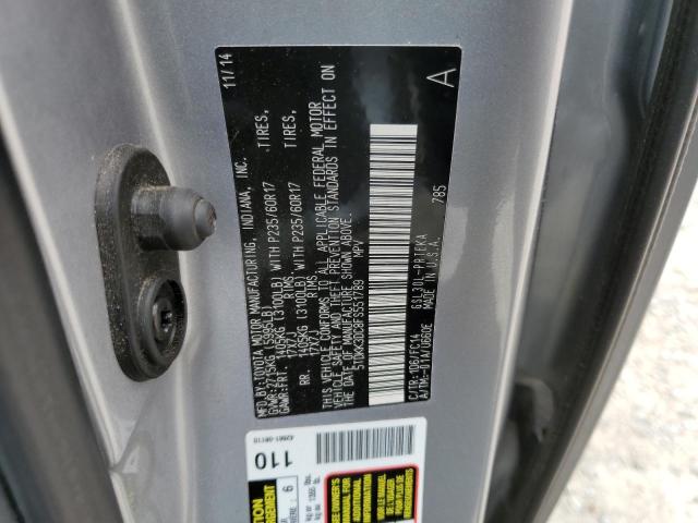 2015 TOYOTA SIENNA LE 5TDKK3DC8FS551789