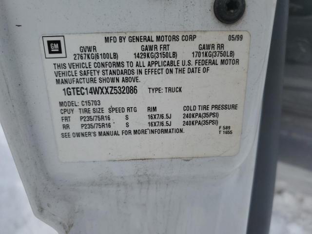 1GTEC14WXXZ532086 GMC New Sierra C1500