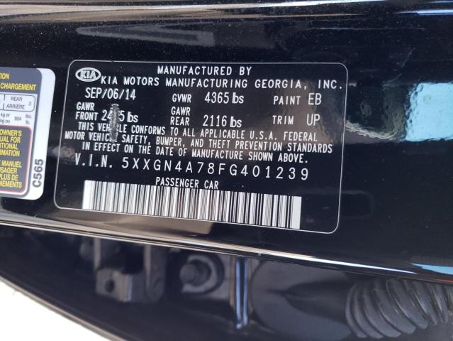 2015 KIA OPTIMA EX - 5XXGN4A78FG401239