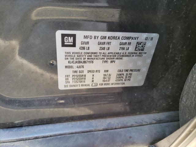 2018 BUICK ENCORE PRE - KL4CJASB4JB671976