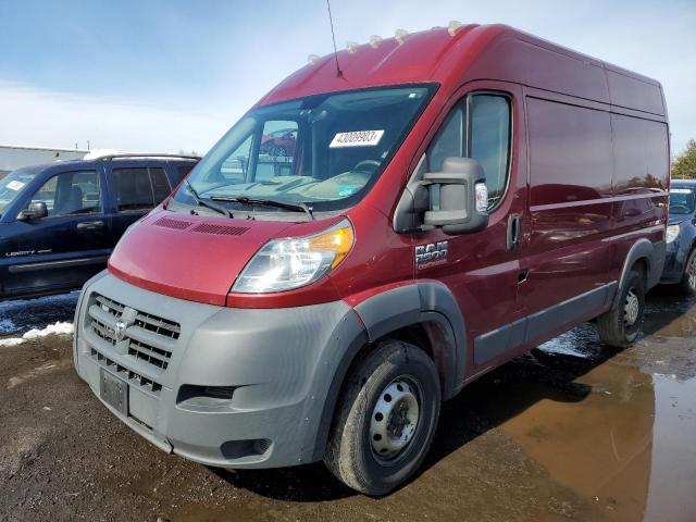 Salvage trucks for sale at New Britain, CT auction: 2014 Dodge RAM Promaster 2500 2500 High