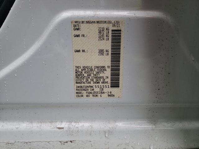 2022 NISSAN LEAF SL PL - 1N4BZ1DV9NC551551