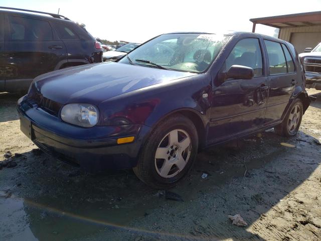 Volkswagen Golf salvage cars for sale: 2002 Volkswagen Golf GLS