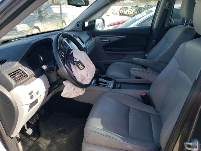 2017 HONDA PILOT EXL - 5FNYF6H57HB011627