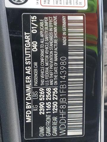 2015 MERCEDES-BENZ E 350 4MAT WDDHF8JB1FB143980