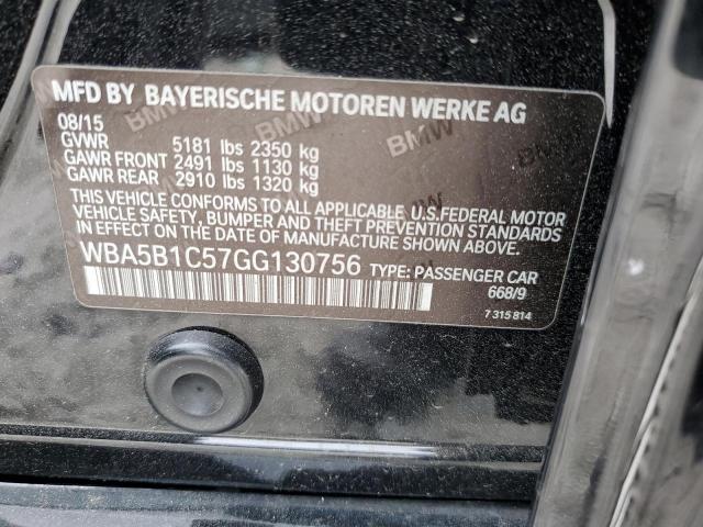 2016 BMW 535 I WBA5B1C57GG130756