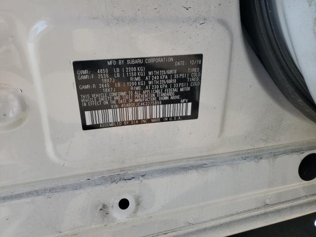4S4BSEJC4K3275859 Subaru Outback