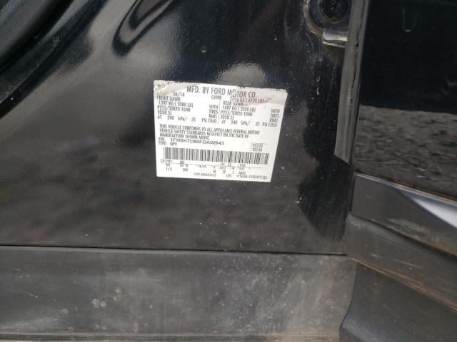 2015 FORD EXPLORER X 1FM5K7D80FGA02643