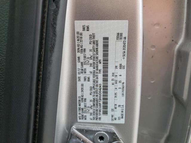 2017 FORD ESCAPE S 1FMCU0F72HUD04243