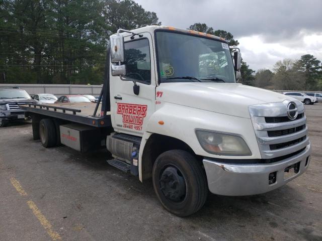 Salvage trucks for sale at Eight Mile, AL auction: 2015 Hino 258 268