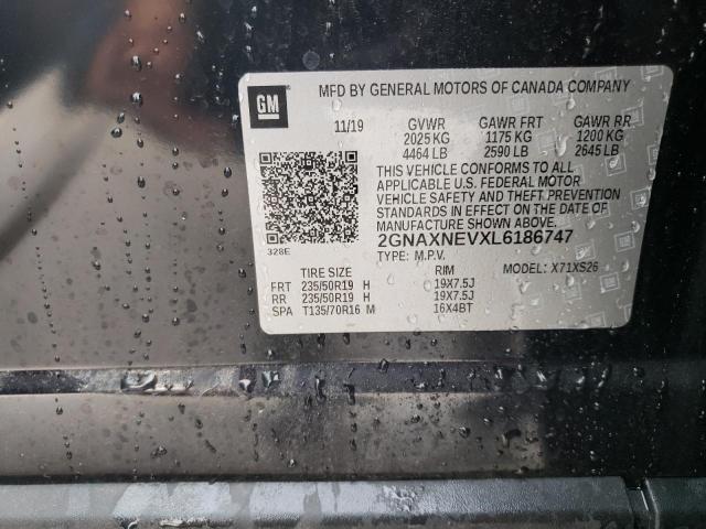 2020 CHEVROLET EQUINOX PR 2GNAXNEVXL6186747