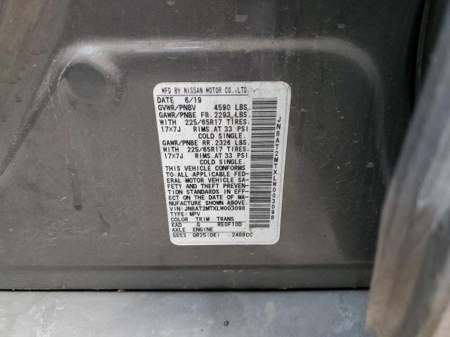 JN8AT2MTXLW003098 Nissan Rogue
