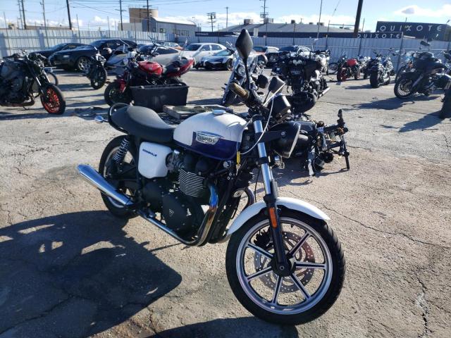 Salvage motorcycles for sale at Sun Valley, CA auction: 2014 Triumph Bonneville