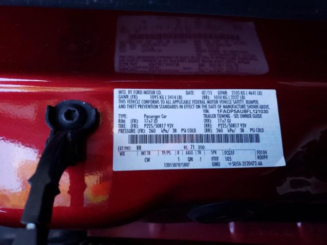 2015 FORD C-MAX SE 1FADP5AU8FL121030