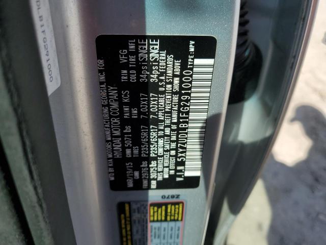 2015 HYUNDAI SANTA FE S 5XYZUDLB1FG291000