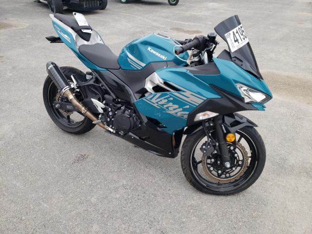 Vehiculos salvage en venta de Copart Glassboro, NJ: 2021 Kawasaki EX400
