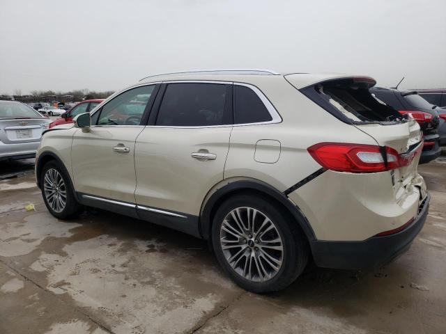 2016 LINCOLN MKX RESERV 2LMTJ6LR3GBL88647
