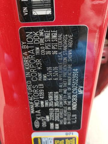 KNDCB3LC9J5123914 KIA NIRO FE