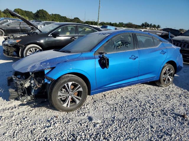 Salvage cars for sale from Copart Homestead, FL: 2022 Nissan Sentra SV