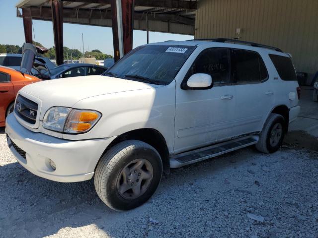 Salvage cars for sale from Copart Homestead, FL: 2002 Toyota Sequoia SR5