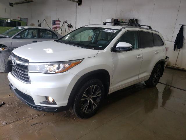 2016 TOYOTA HIGHLANDER 5TDJKRFH3GS239212