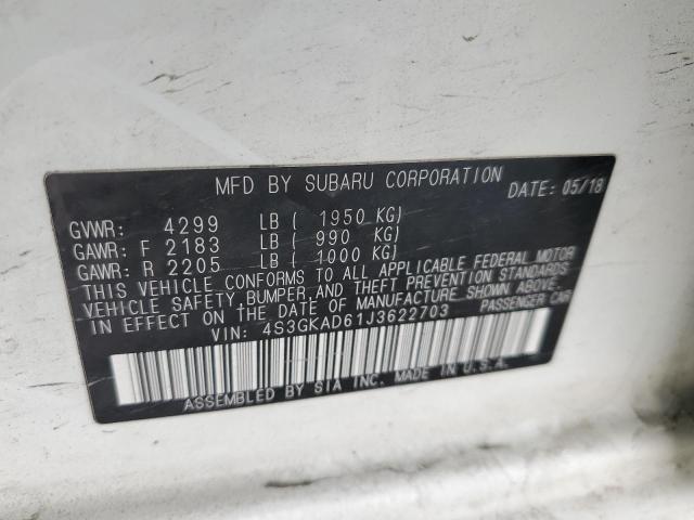 4S3GKAD61J3622703 Subaru Impreza Premium Plus