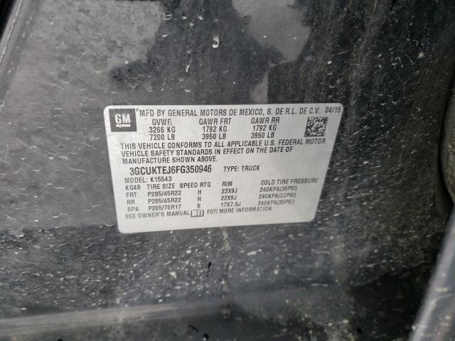 2015 CHEVROLET SILVERADO - 3GCUKTEJ6FG350946