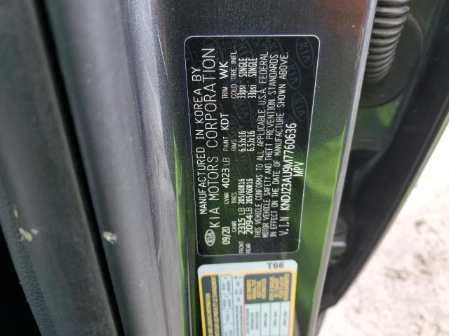 KNDJ23AU9M7760636 KIA SOUL LX