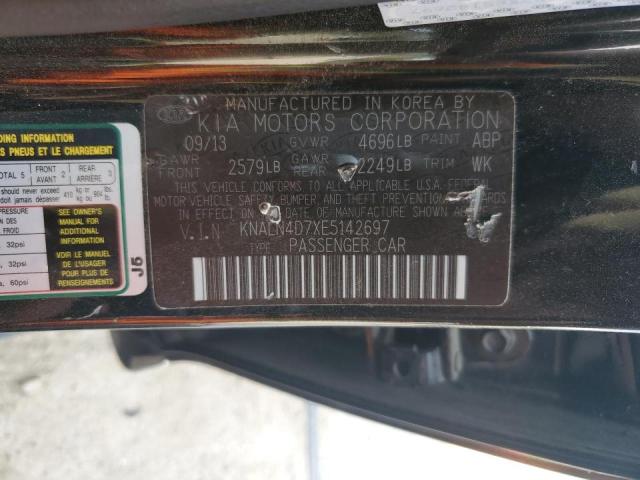 KNALN4D7XE5142697 KIA Cadenza Premium