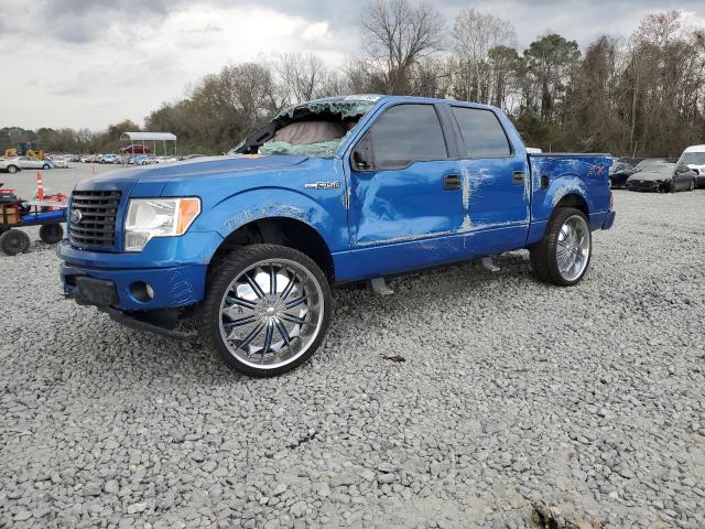 Salvage cars for sale from Copart Tifton, GA: 2014 Ford F150 Supercrew