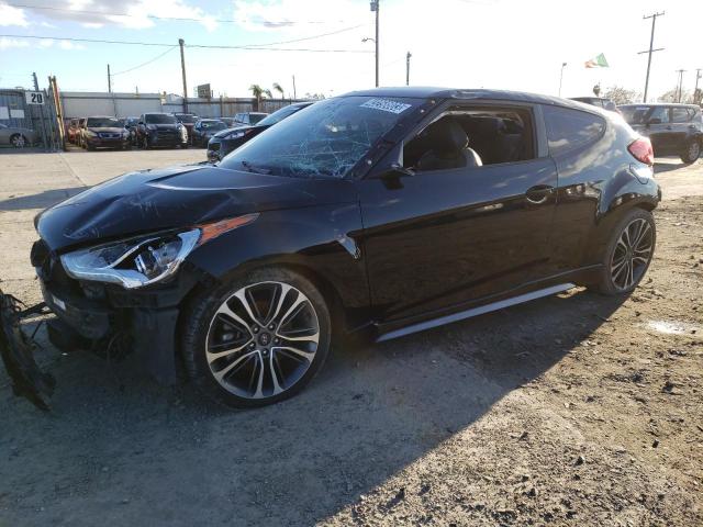 Salvage cars for sale from Copart Los Angeles, CA: 2016 Hyundai Veloster Turbo