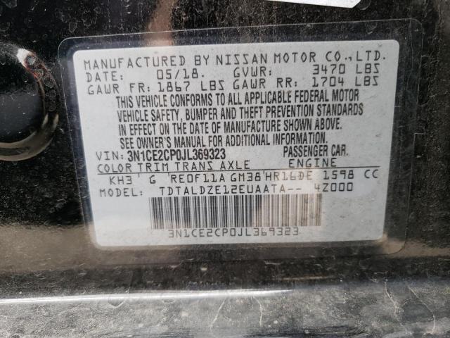 2018 NISSAN VERSA NOTE 3N1CE2CP0JL369323