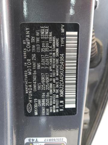 2019 HYUNDAI TUCSON - KM8J2CA45KU054984