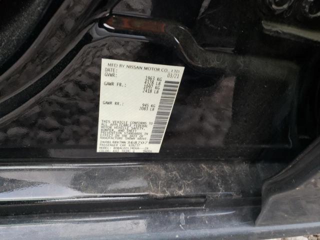 2021 NISSAN ALTIMA S 1N4BL4BV7MN368707