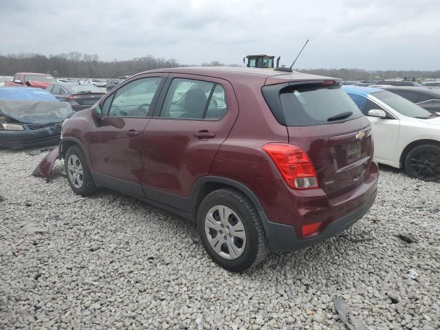 2017 CHEVROLET TRAX LS 3GNCJKSB8HL261001