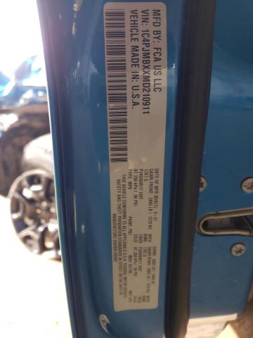 1C4PJMBXXMD210911 Jeep Cherokee Trailhawk