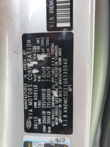 KNDMC5C11G6135540 KIA SEDONA EX