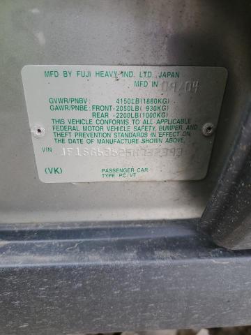 JF1SG63625H732393 Subaru Forester 2.5x