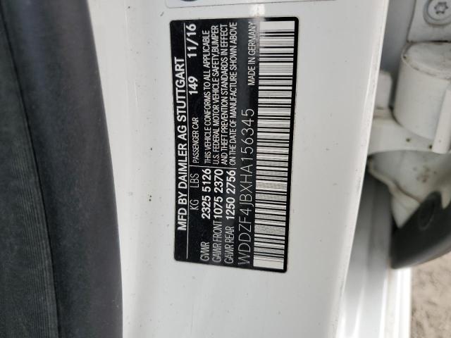 2017 MERCEDES-BENZ E 300 - WDDZF4JBXHA156345