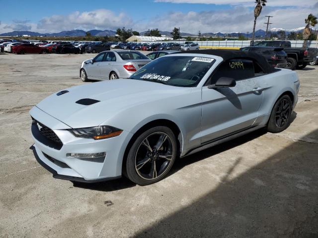 Flood-damaged cars for sale at auction: 2018 Ford Mustang