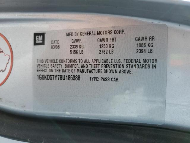 1G6KD57Y78U186388 Cadillac DTS