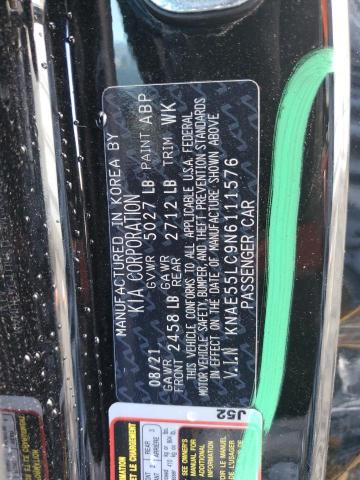 KNAE55LC9N6111576 KIA Stinger Gt2