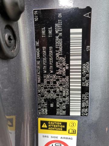 2015 LEXUS RX 450H - 2T2BC1BA0FC005866