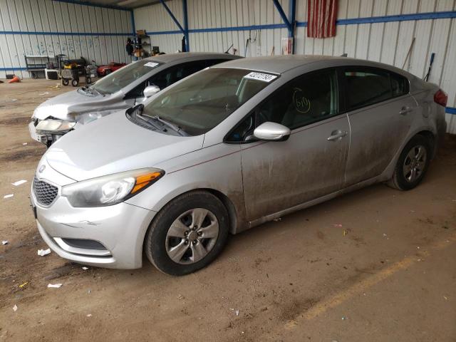 Lot #2461398502 2016 KIA FORTE LX salvage car