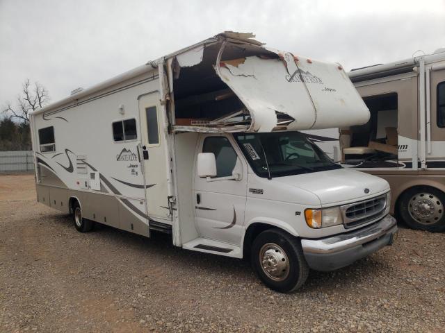 Vehiculos salvage en venta de Copart Oklahoma City, OK: 2002 Jayco 2002 Ford Econoline E450 Super Duty Cutaway Van