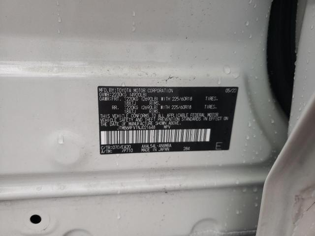 2022 TOYOTA RAV4 XLE P - JTMB6RFV1NJ021648